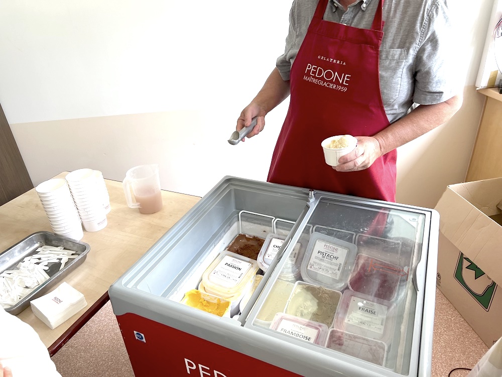Dégustation de glaces